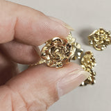 New - flower shank buttons