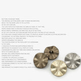 {2026 NEW}textured swirl face and a stippled back plate shank buttons