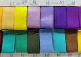 Woven knitted elastic