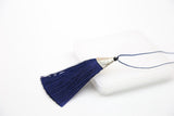 Tassel with Metal Embossed Ends