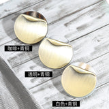 Rolling edging shank buttons