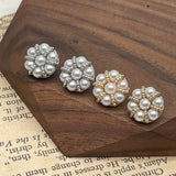 NEW - 12mm pearl shank buttons