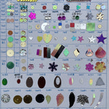 6mm flat sequins in pack