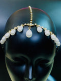 {2026 NEW}Rhinestone Mesh Headpiece Cap Silver Roaring 20s Crystal Flapper Head Chai