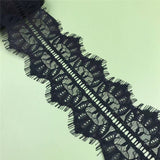 Eyelash Crochet French Nylon Eyelash Lace Trims Chantilly Lace Trim