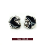 New - irregular two tone color shank buttons