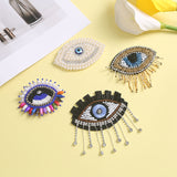 Emb Iron on patches - Eyes