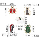 Chrismas color fun brooches