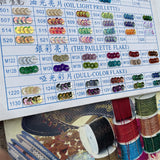 6mm flat sequins in pack