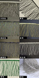 Bugle Beaded Fringe Trim on Satin ribbon