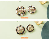 New - Lambskin Chain metal shank buttons