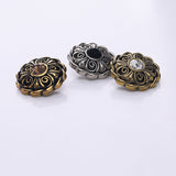 Vintage shank button with stone
