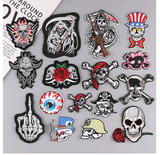 Emb patches - Skull（Iron on）