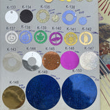 6mm flat sequins in pack