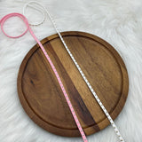 Suded tape with metal studs