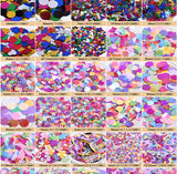 6mm flat sequins in pack