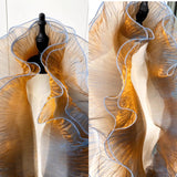 Colored Pleated Trim