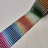 Metallic spike trim