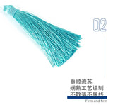 Long tassel with pearl 25cm