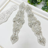 Iron on Wedding embellishment appliqué for waist