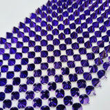 Metallic spike trim