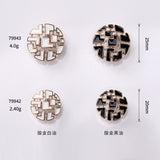 NEW-Puzzle oil drop Shank button