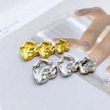 New - irregular two tone color shank buttons