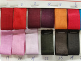 Woven knitted elastic