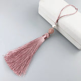 Long tassel with pearl 25cm