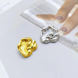 New - irregular two tone color shank buttons