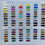 6mm flat sequins in pack