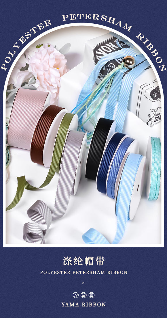 100%  polyester petersham tape - 6666