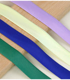 Satin Bias Tape (10mm) Double Fold Satin Binding Bias Ribbon