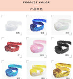 6mm Stretchable sequin tape