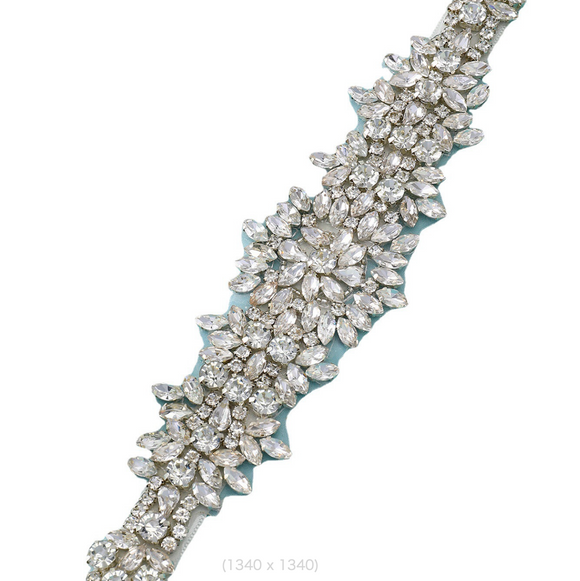 Iron embellishment diamanté trims