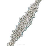 Iron embellishment diamanté trims