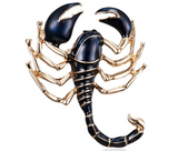 Scorpion Rhinestone Brooch Pin Women Metal Pin Scarf Clip Accessories Pins And Brooches