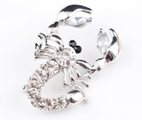 Scorpion Rhinestone Brooch Pin Women Metal Pin Scarf Clip Accessories Pins And Brooches