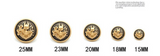 Mateo Military Button