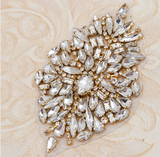 Luxy Iron on Diamante embellishment pieces applicate