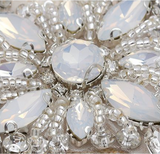 Cross Diamanté  embellishment for wedding or evening dress
