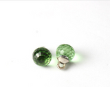 Glass ball shank button - 10mm