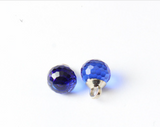 Glass ball shank button - 10mm