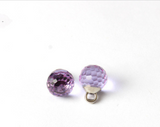 Glass ball shank button - 10mm