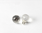 Glass ball shank button - 10mm