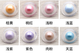 Bubble pearl shank buttons