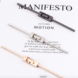 NEW - Straight line long buckles