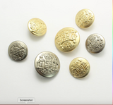 NEW - Military shank buttons