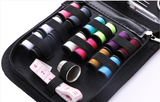 Portable  zip bag with complete Sewing kit