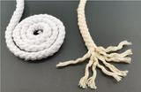 Cotton cord - braid cord with inner cord